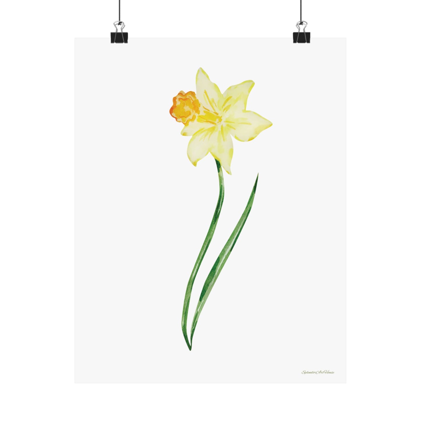 Floral, Matte Vertical Poster