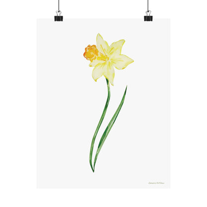 Floral, Matte Vertical Poster
