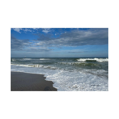 Ocean, Matte Horizontal Poster