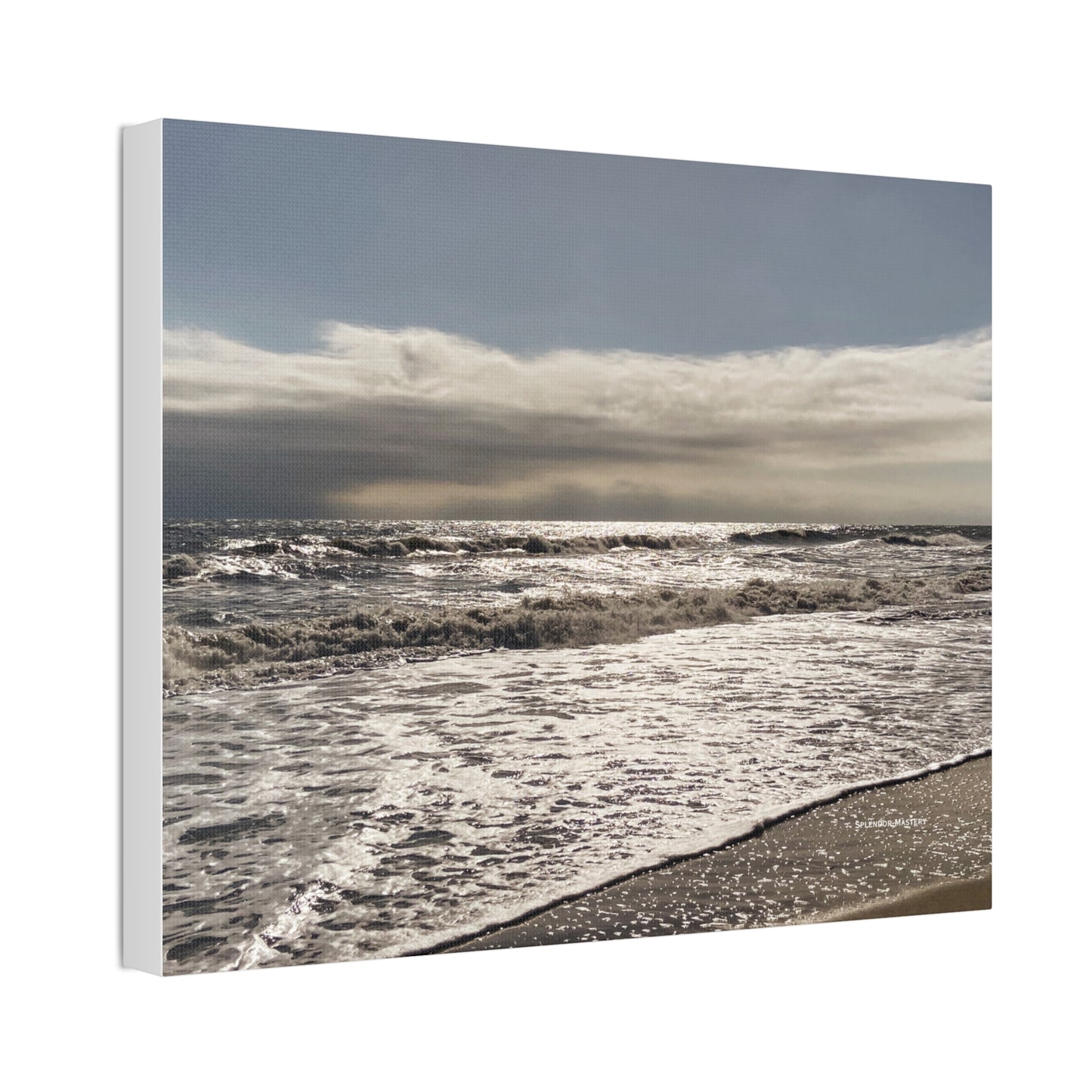 Ocean, Canvas Stretched, 1.5''
