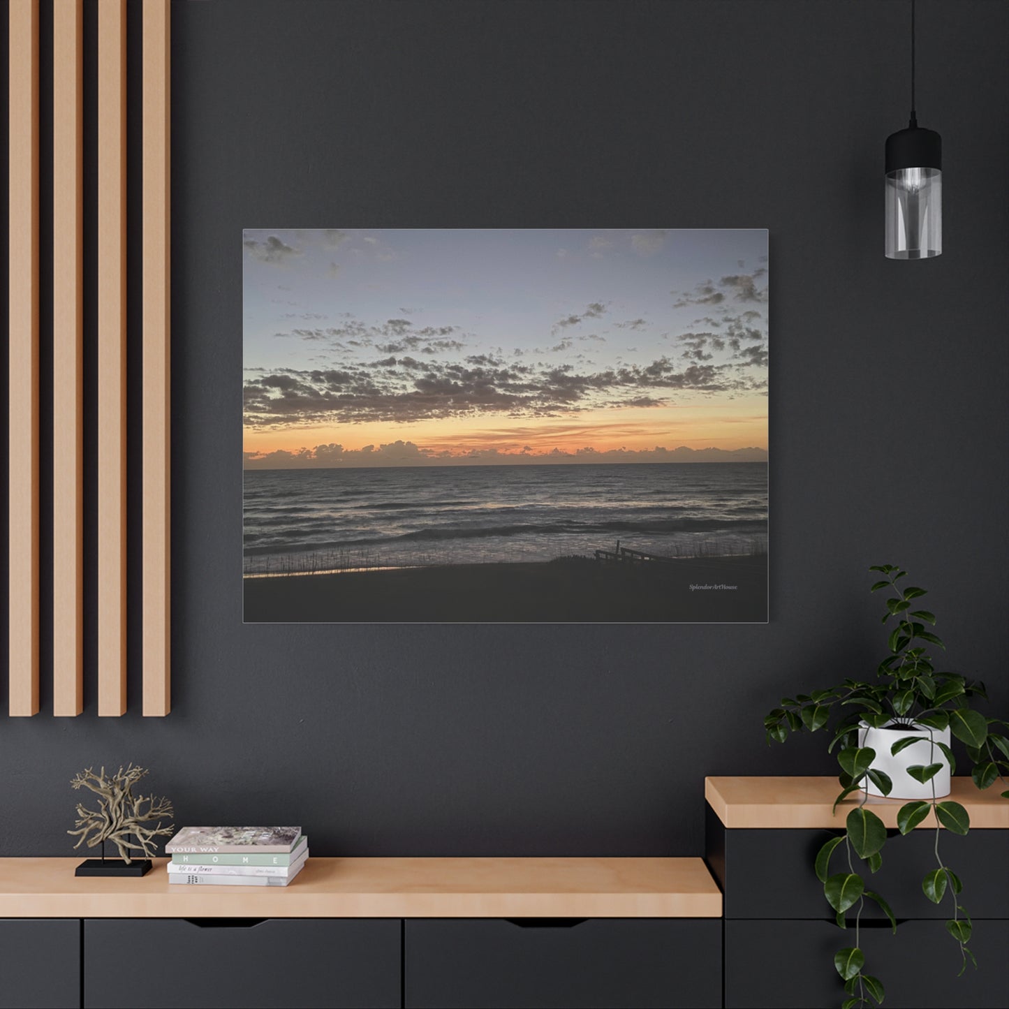 Ocean, Matte Canvas, Stretched, 1.25"